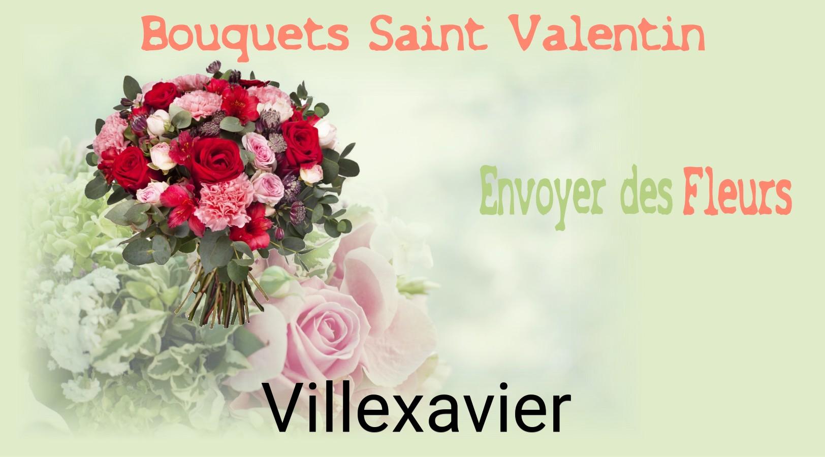Roses de Saint-Valentin livrées à Villexavier